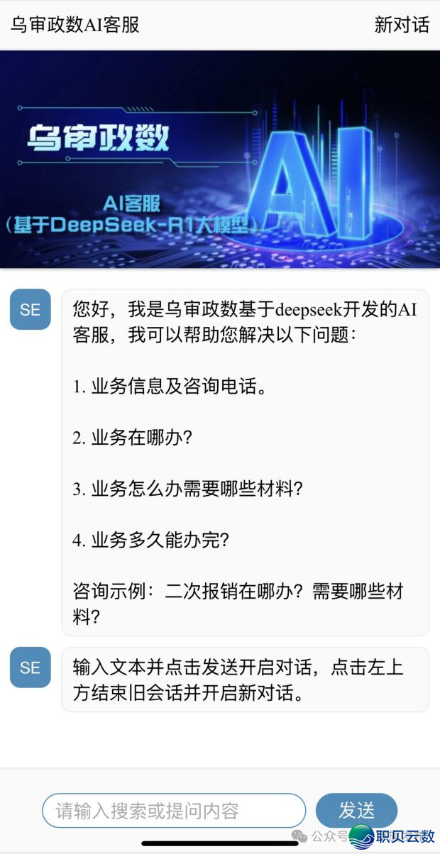 沉磅!黑审旗政数局引进DeepSeek!“1900+营业”AI智能效劳w4.jpg
