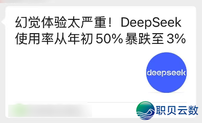 半年没有到 DeepSeek 便凉了?审定为教往事教的..w9.jpg