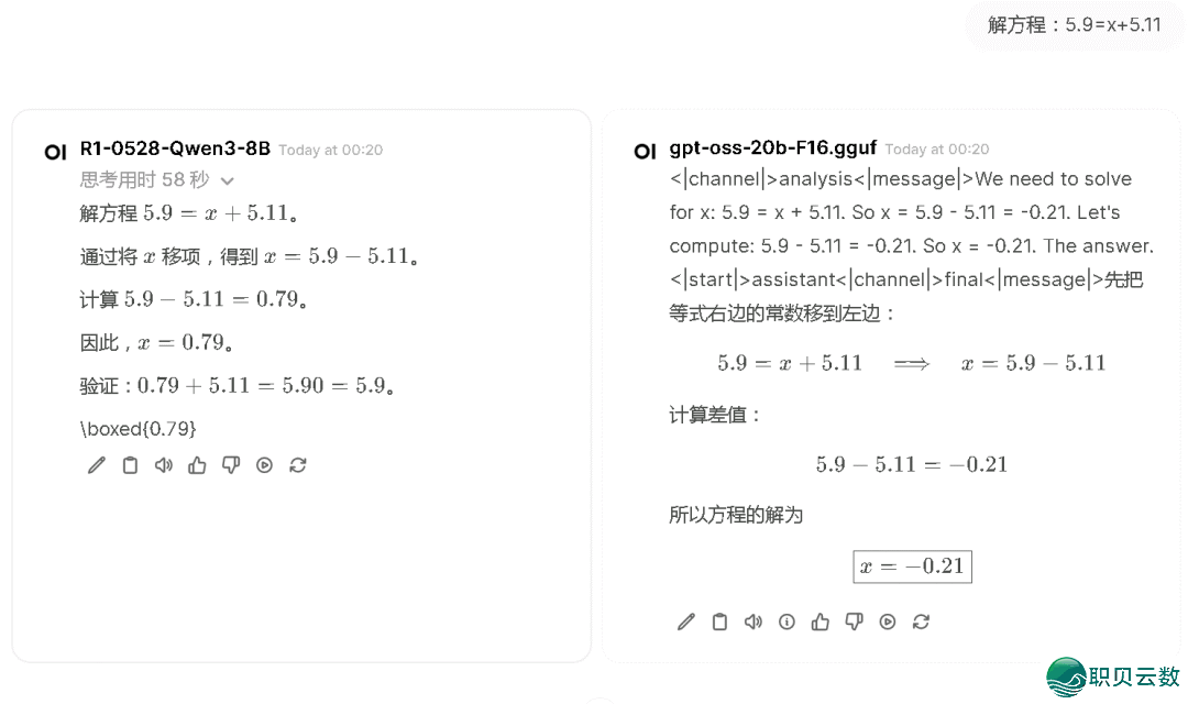 OpenAI对于战DeepSeek,20B对于8B,劣势正在尔!w3.jpg