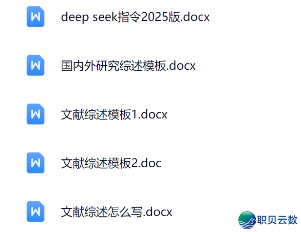 用Deepseek写海内中钻研近况,果然神!(附文件综述模板及指令)w10.jpg