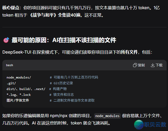 DeepSeek-TUI踏坑之24小时烧失落一亿+词汇元w3.jpg