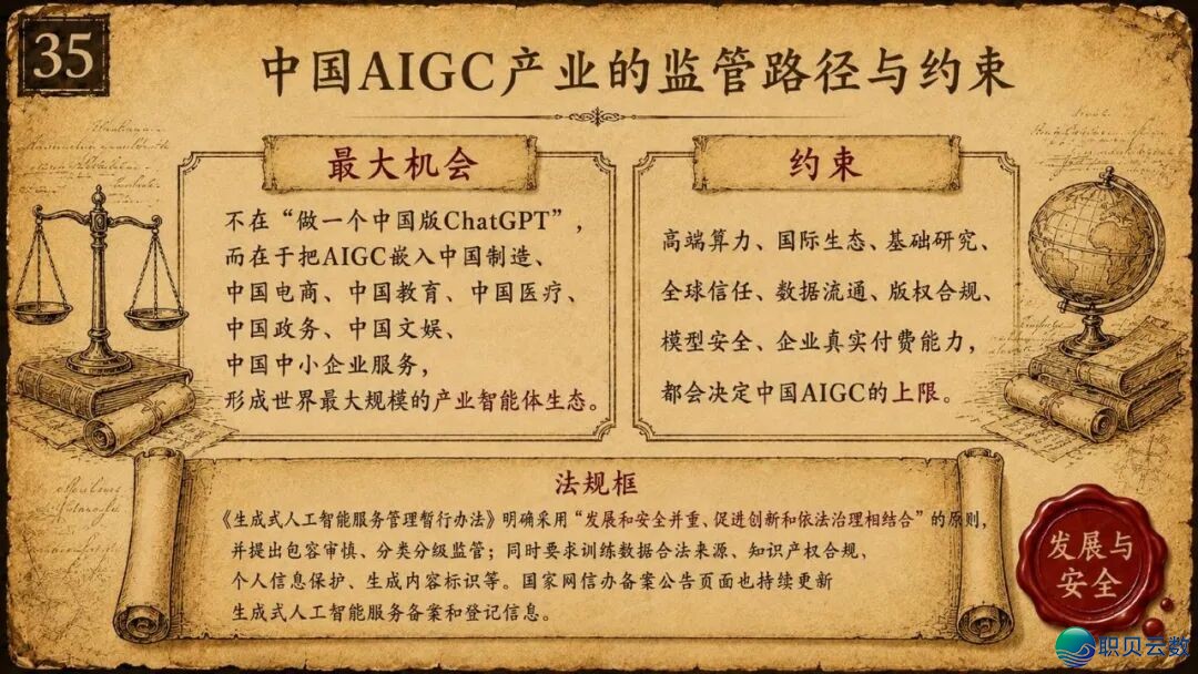 浑华年夜教《AIGC取财产开展的中心洞悉钻研陈述》(附残破陈述下载)w36.jpg