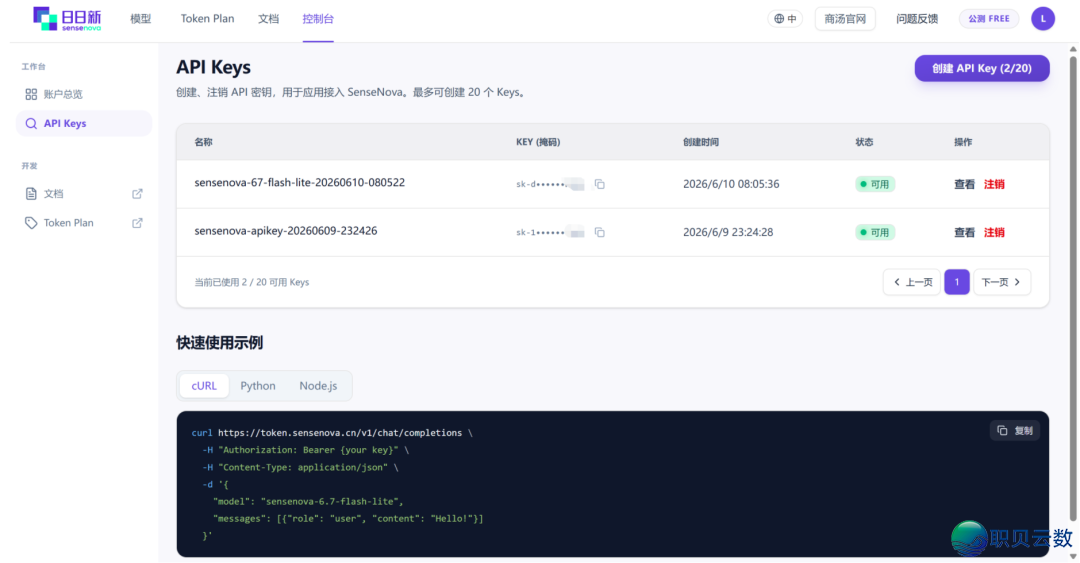 VSCode 交进自界说 AI 年夜模子—以商汤日日新为例w2.jpg
