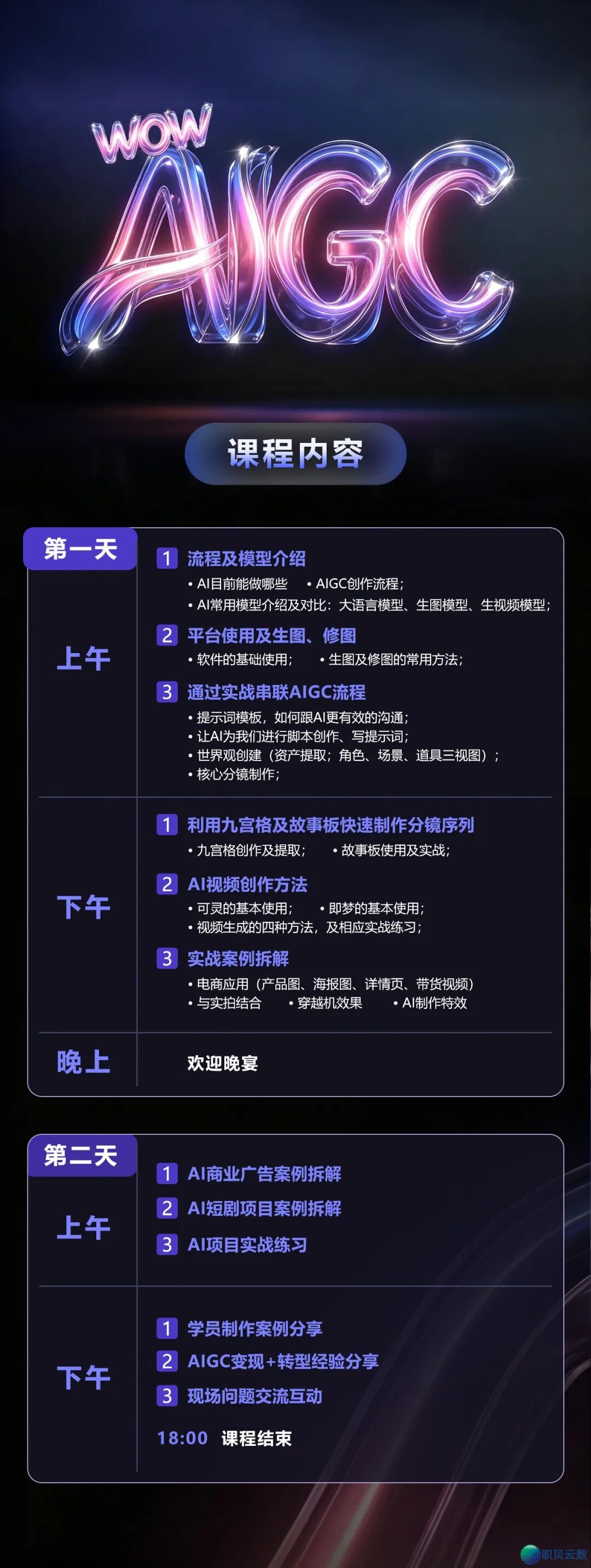 AIGC年夜会第五期济北博场训练课丨7月10日-11日周五周六w2.jpg
