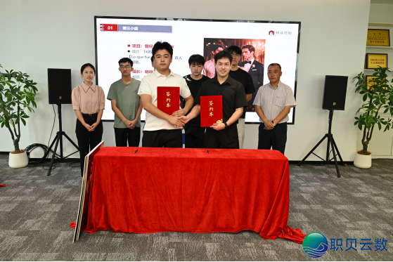 AIGC分离研收立异实践中间掀牌 海北科技事业年夜教尾批教员42人签约w3.jpg