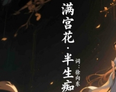 我把我的词牌填词谱曲作品“满宫花·半生痴恋”歌词发给DeepSeek视频剧本，把它生成的脚本情节和场景设计交给剪映+AI生成画面，再手动剪辑合成一个新的视频。