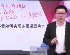 史杰松老师讲解《新零售如何实现多渠道盈利》