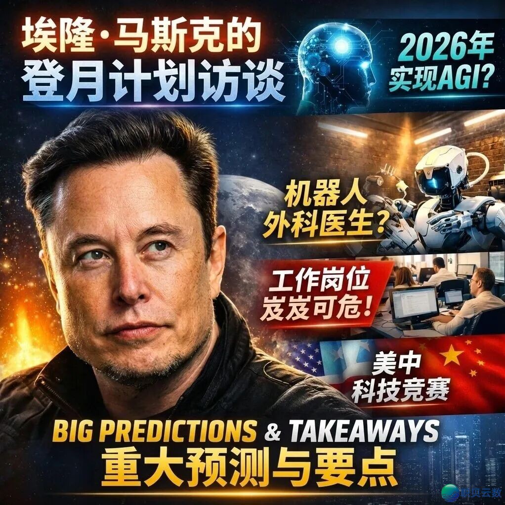 马斯克又聊了3小时,把将来30年的牌全摊开了!