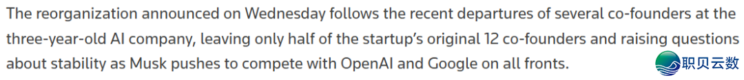 马斯克官宣: xAI重组!